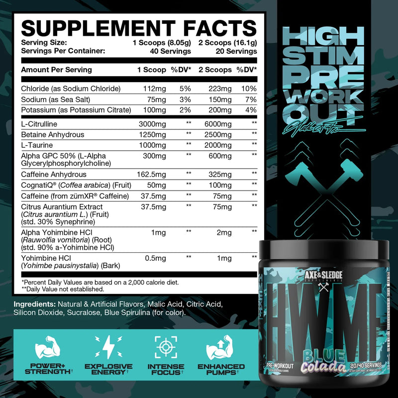 Axe & Sledge | HWMF Pre Workout