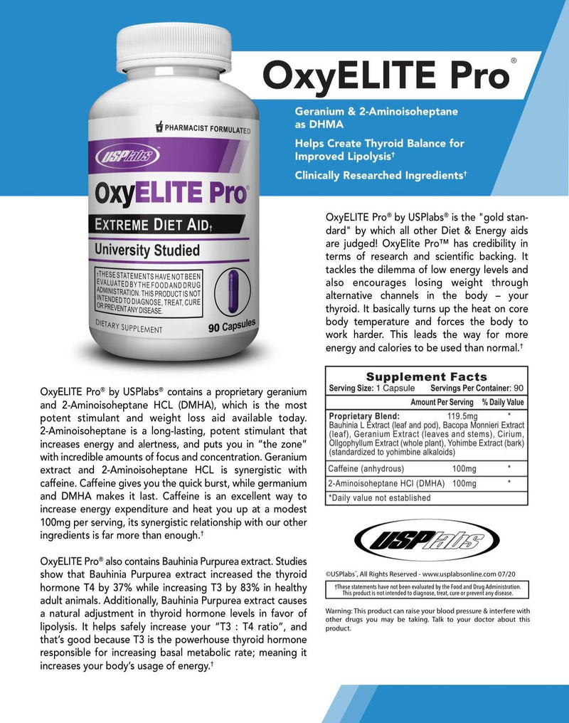 USPLabs | OxyElite Pro | 90 Caps