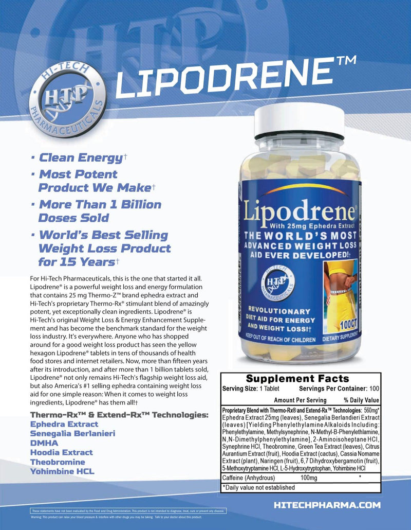 Lipodrene. - NutraStop