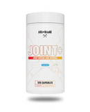 A container of Axe & Sledge Joint+ supplement, which contains 120 capsules for joint repair and restoration.