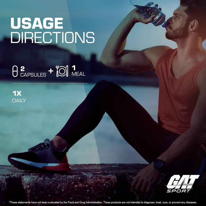GAT Sport | Mens Multi+Test | Multivitamin with Testosterone Support | 60ct.
