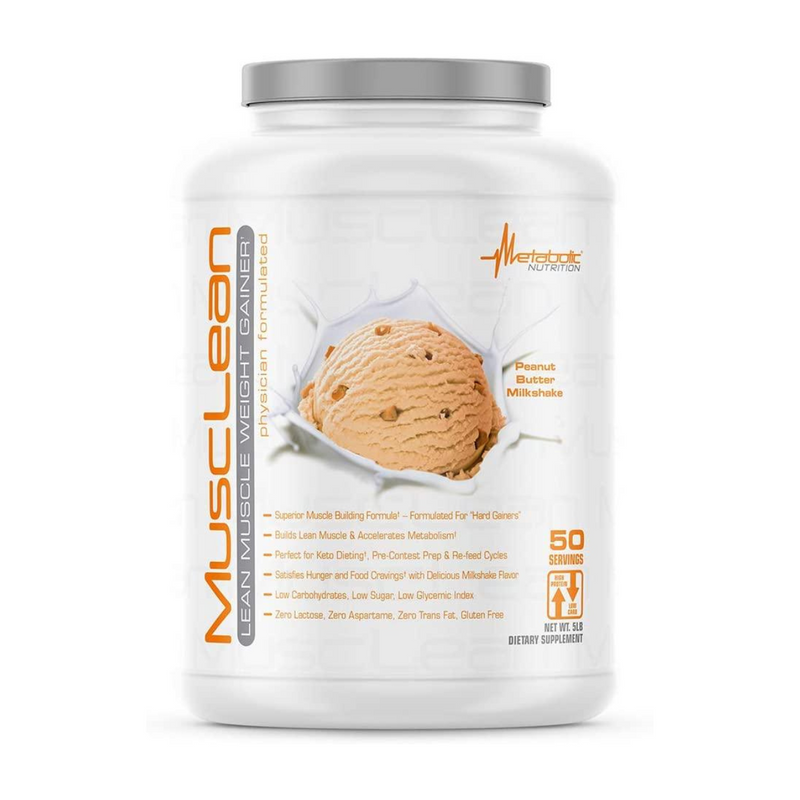 Metabolic Nutrition | MuscLEAN | Lean Muscle Gainer Protein