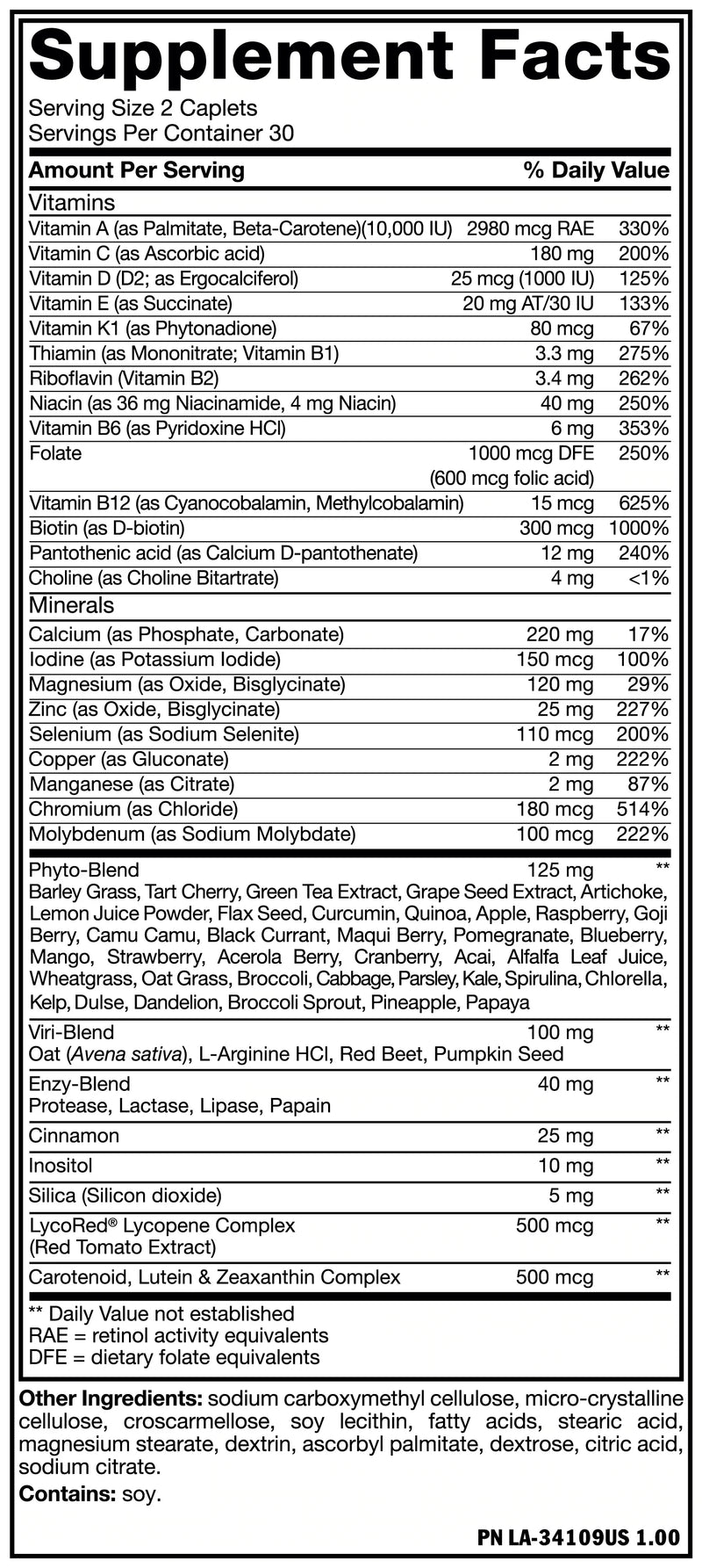 Mutant | Multi | Athlete's Vitamin
