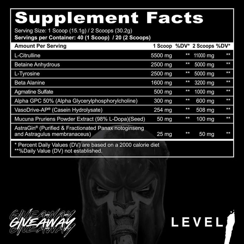 Panda Supps x V1 Nutra | Pandamus | Level 1 (Non-Stim Pre)