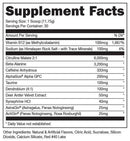 Woke AF Pre Workout –  Blue Raz – 30 Servings - Bucked Up - NutraStop