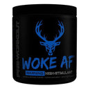 Woke AF Pre Workout –  Blue Raz – 30 Servings - Bucked Up - NutraStop