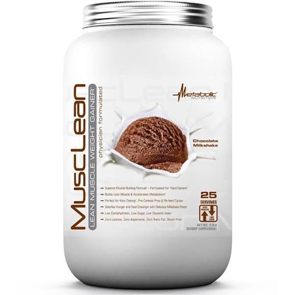 Musclean Protein - Chocolate - 2.5 Lbs - Metabolic Nutrition - NutraStop