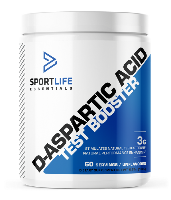 Sportlife | D-Aspartic Acid | 3g (180G)