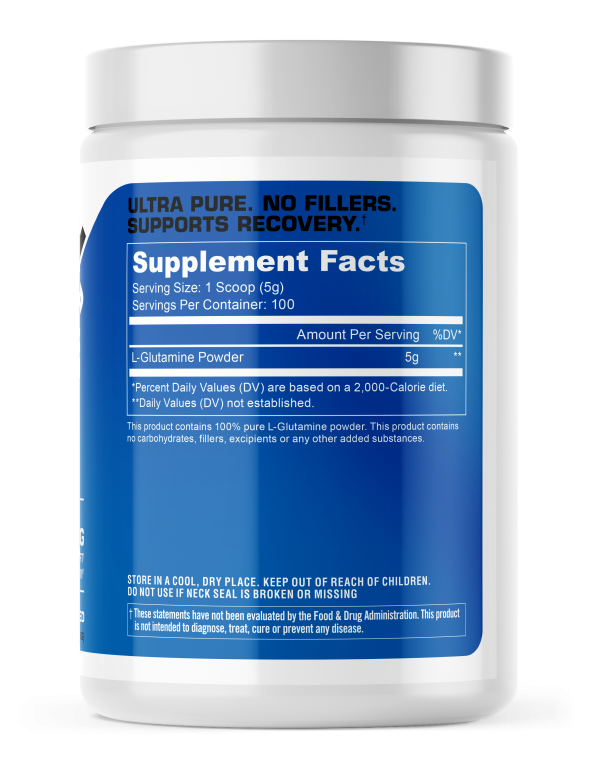 Sportlife Essentials | Glutamine | 100 Servings (500g)