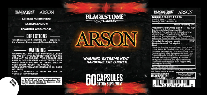 Blackstone | ARSON | Fat Burner