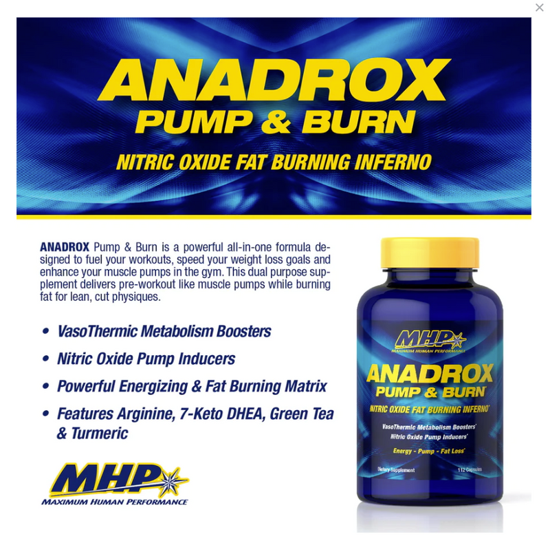 MHP | Anadrox Pump & Burn