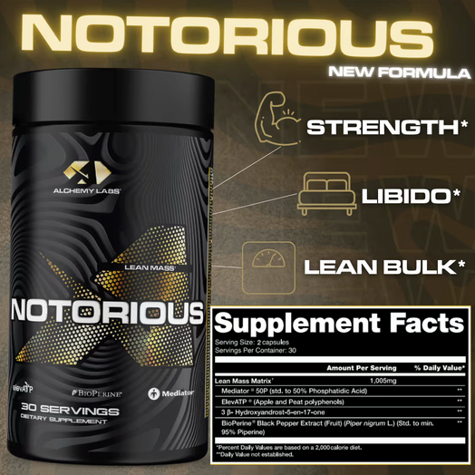Alchemy Labs | Notorious (Lean Mass)