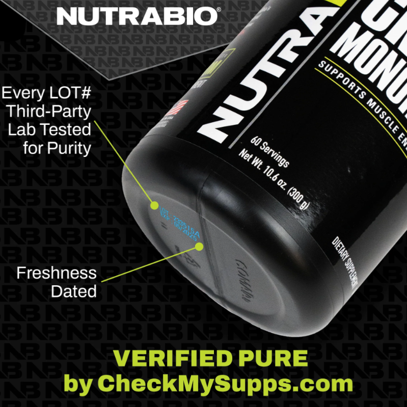 Nutra Bio | Micronized Creatine Monohydrate